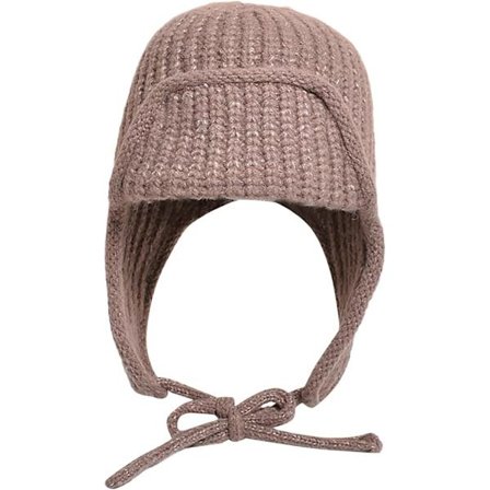 Herr Dam Snömössor Tjocka Täta och Varma Stickade Ullmössor Mode Mångsidig Mössa Utomhus Vintermössa-Rosa