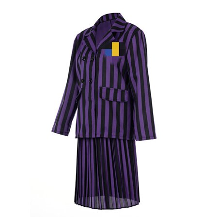 Black Wednesday -asu tyttöjen Halloween-cosplayhin