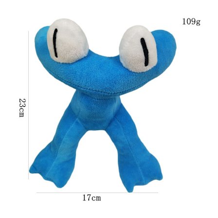 Roblox Rainbow Friends Rainbow Pals bamse leketøy dukke