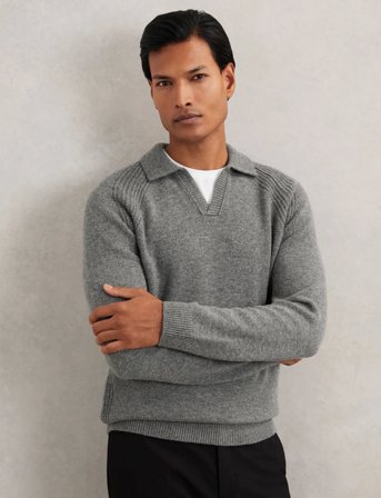 Reiss Banbury - Grey - L