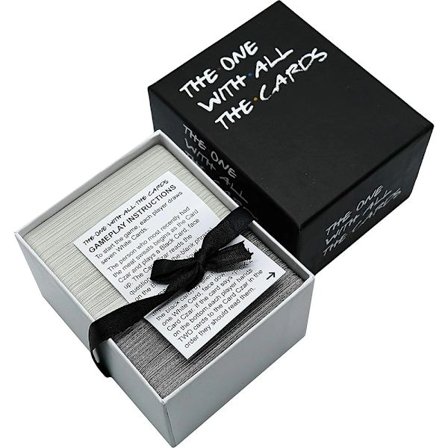 Spelet med alla korten för Vänner TV-fans, roligt spel TV-box mot Vänner-kortspelet