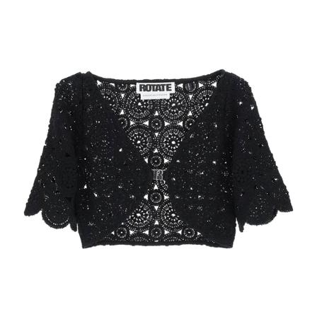 Rotate Birger Christensen Top Milandran Sort, Dame