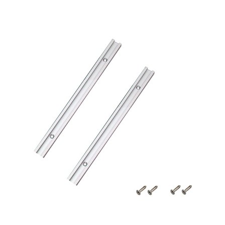 2 stk 200mm T-spor aluminium T-spor, T-spor gjærespor for Ta