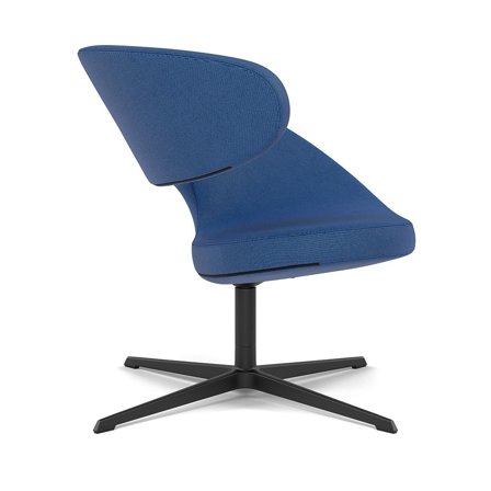 Varier Furniture Peel Club - Blue Polyester - Black base