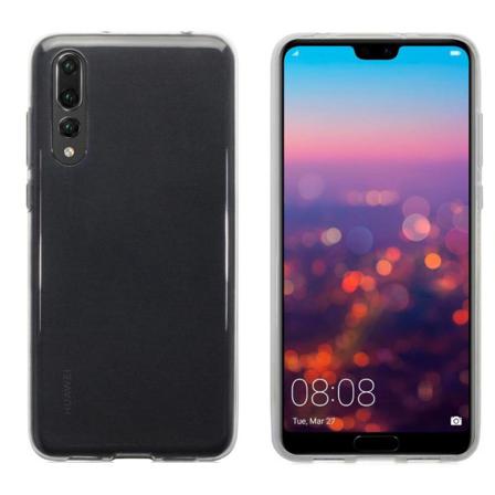 Colorfone Mjukt Exklusivt TPU Skal Huawei P20 Transparent Transparent