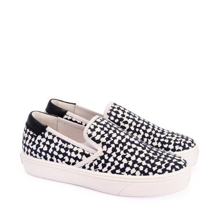 Liviana Conti Sneakers instapper , Zwart , Dames , Maat: 36 EU
