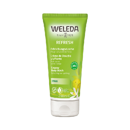 Weleda Citrus Creamy Body Wash, 200 ml Bad & dusch Dam ONESIZE