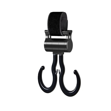 360° Roterande Elfordonskrok - Dubbelkrok (2-pack) - Universell Frontmontering för Elscootrar och Elcyklar