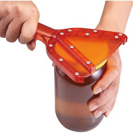 Burköppnare för svaga händer & seniorer med artrit, lätt att vrida av flaskkorkar, köksredskap, julklappar till äldre/kvinnor/män