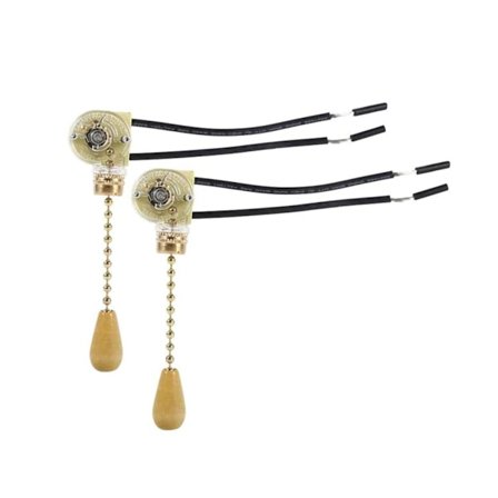 Trekkbryter, Vifte Trekkbryter, Vegglampe Trekkbryter, For LED Vegglampe, Takvifte, Rombelysning, 2 stk