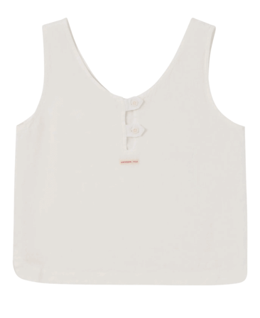 Amundsen Safari Linen Top Womens Natural