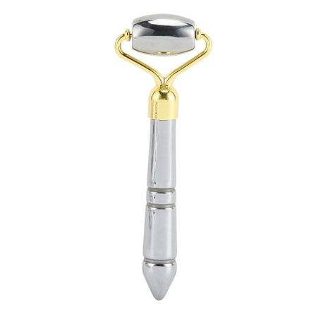 Ansiktsskulptör Terahertz Energy Stone Akupunktur Gua Sha Face Roller för huduppstramning