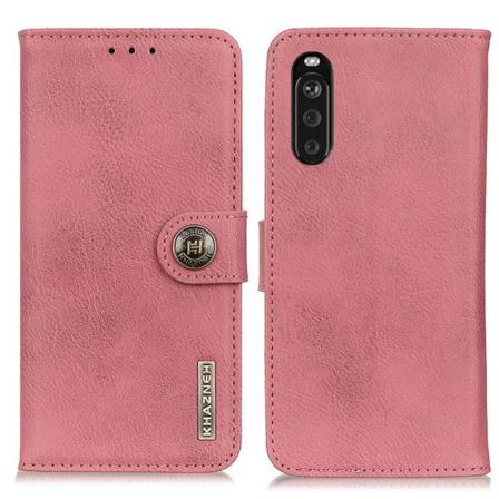 Khanzeh - Plånboksfodral Sony Xperia 10 Iii - Rosa Rosa