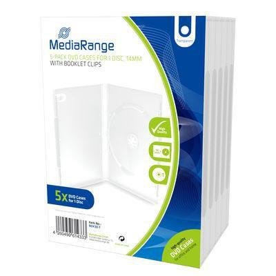 MediaRange Dvd Case For 1 Disc, 14Mm,