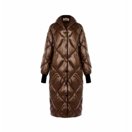 Rinascimento Down Jakke Brun, Dame, Størrelse: L