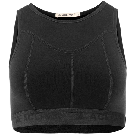 Aclima W's Fleecewool V2 Top Jet Black
