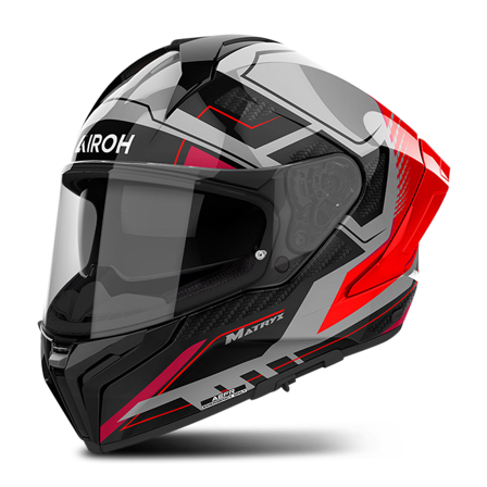 Casco Integrale Airoh Matryx Rocket Opaco Rosso M