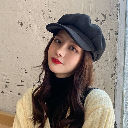 Dam Vintage Baker Boy Keps Plattkeps Beret Hatt Vinter Newsboy Hatt db