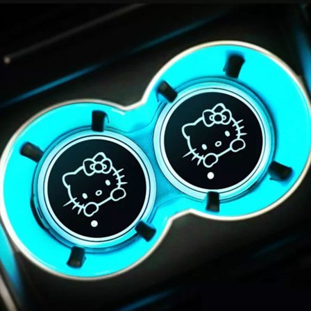 Bilunderlag for Koppholder Anti-Skli Luktfri Koppholderunderlag for Drikker Absorberer Vanndråper