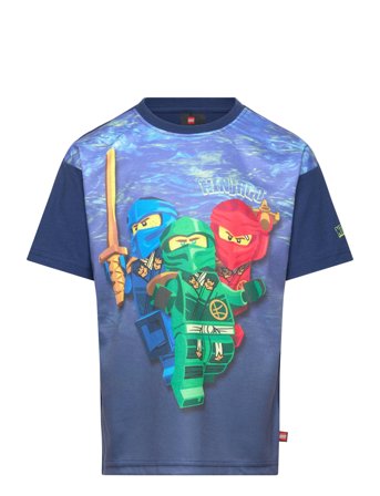 LEGO kidswear Lwtaffy 309 - T-Shirt S/S - Blue - 140