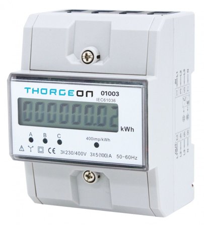 ThorgeOn Energimåler 3-Fas 100A