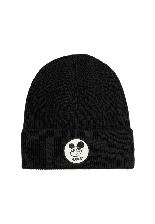 Mini Rodini Ritzratz Mössa I Ullblandning Accessoarer Unisex Svart 56/58