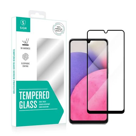 SiGN Galaxy A33 5G Karkaistu lasinen näytönsuoja 2.5D