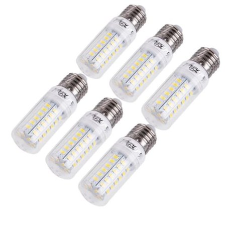 6 stk 15W LED Maispære 1350lm E14 E26 E27 56 LED