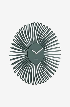 Karlsson - Seinäkello Polo - Vihreä - Seinäkellot & pöytäkellot - - Homeroom