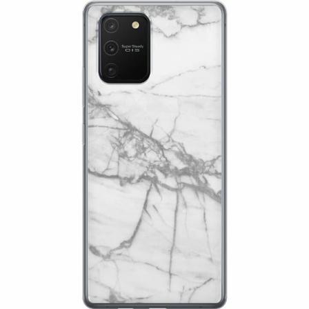 Samsung Galaxy S10 Lite Genomskinligt Skal Marmor