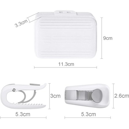 12-pack täckklämmor, lakanhållare, nålfria, halkfria