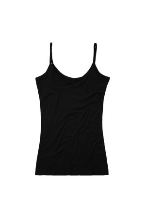 WMN Merino Singlet Black S