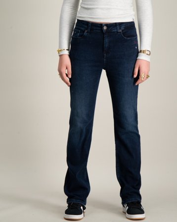 Tommy Hilfiger FLARE CLEAN BLUE WASH Blauw Jeans Meisjes - Kids Brand Store