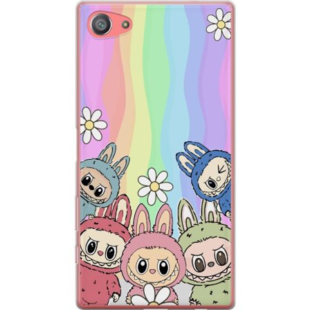 Kompatibel Mobilcover til Sony Sony Xperia Z5 Compact Regnbage