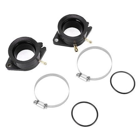 2 stk. YM016050 Karburatoradapter Indsugningsmanifold Boot Passer til Yamaha Virago XV700
