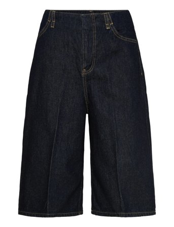 Mango | Mid-Rise Denim Bermuda Jorts | 32