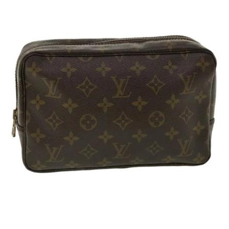 Louis Vuitton Vintage, Pre-owned Canvas louis-vuitton-bags Bruin, Dames, Maat:ONE Size