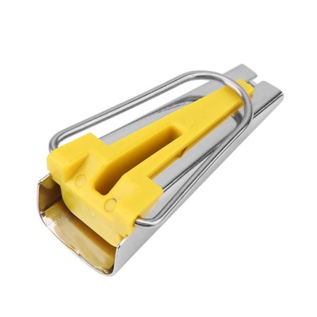 Sæt med værktøj til fremstilling af skråbånd i rustfrit stål til syning og quiltning - 12 mm