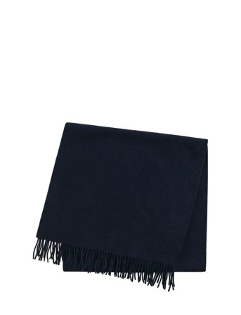 Wool Woven Scarf Navy GANT