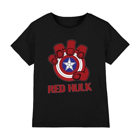 Captain America: Brave New World Barn/Barn Röd Hulk Sköld