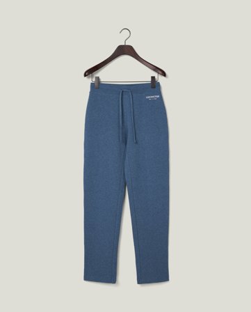 Lexington Classic logo jersey bukser, blå melange