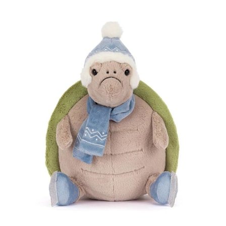 Jellycat 28 cm Timmy Turtle Åkande sköldpadda mjukdjur