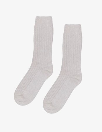 Merino Wool Blend Sock - Heather Grey - 41-46