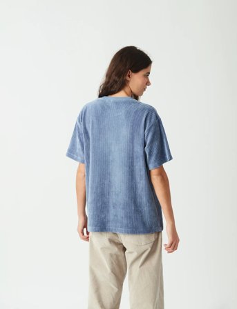 PICTURE ORGANIC CLOTHING Laikko Velours Tee - Blue - L