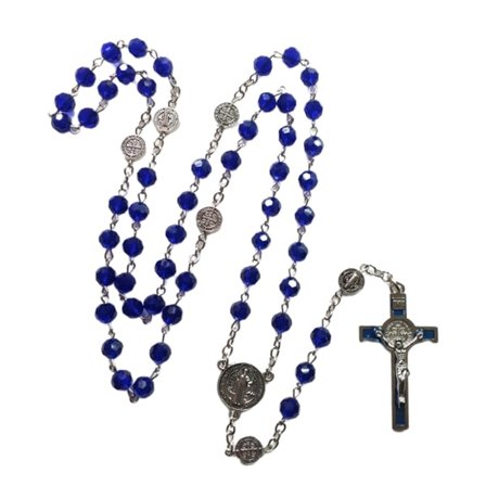 Rosenkranspärlor Rosenkranshalsband Katolska bönepärlor för kors Katolsk helig mark och för kors krucifixhalsband null - 9