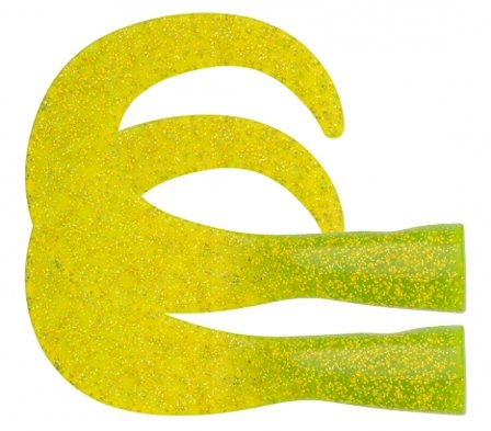 SvartZonker BigTail Junior C1 Chartreuse 2-pack
