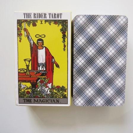Nyt Tarot Orakelkort Mystisk Spådom Grøn Hexe Tarot Kortspil Brætspil til Piger 6 6
