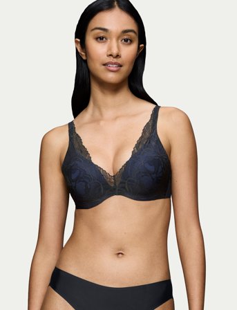 Triumph Body Make-Up Illusion Lace Wp - Black - B x 85