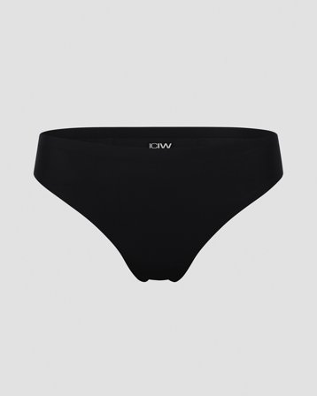 ICANIWILL - Invisible Thong Black - Undertøy - Dame - ICIW