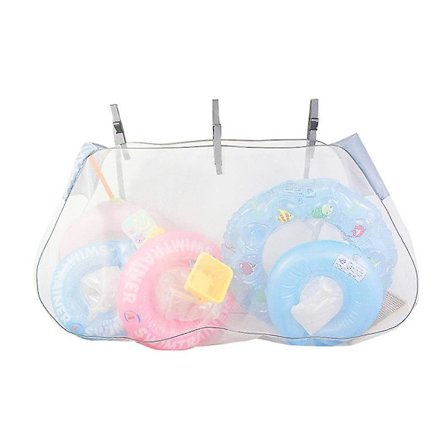 Pool Flydende Opbevaringsarrangør Legetøj Pool Noodles Justerbar Hængende Net(Grå)